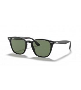 Ray-Ban RB4258F L (52 - 20) / Yeşil lensler ve Siyah çerçeve Güneş Gözlüğü