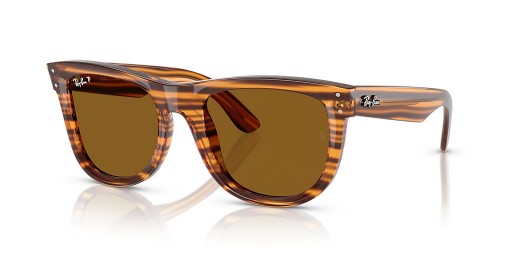 Ray-Ban RBR0502SF Caminante Inversa M (53 - 20) / Marrón lentes y Gafas de sol de montura Marrón