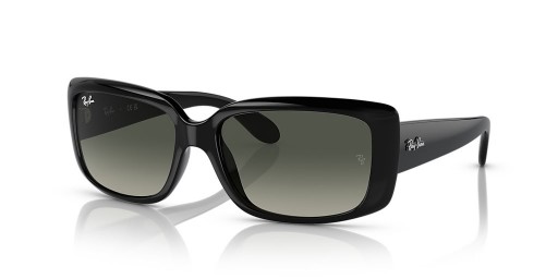 Ray-Ban RB4389 L (58 - 17) / Gris y lentes de marco Negro, Gafas de sol