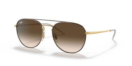 Ray-Ban RB3589 L (55 - 18) / Marrón lentes y Gafas de sol de montura Marrón
