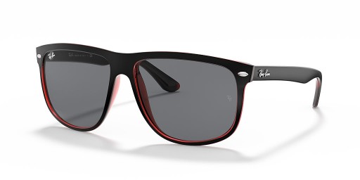 Ray-Ban RB4147 Novio L (60 - 15) / Gris y lentes de marco Negro, Gafas de sol