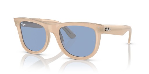 Ray-Ban RBR0502SF Caminante Inversa M (53 - 20) / lentes Azules y Beige Gafas de sol de montura