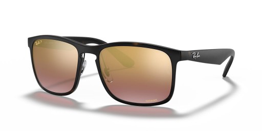 Ray-Ban RB4264 Chromance XL (58 - 18) / Violeta lentes y la Tortuga Gafas de sol de montura