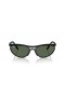 Ray-Ban RB4453 Depredador Liteforce XXL (59 - 20) / lentes de color Verde y Negro Gafas de sol de montura