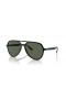 Ray-Ban RB4376 L (57 - 16) / lentes de color Verde y Negro Gafas de sol de montura