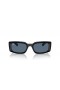 Ray-Ban RB4395 Kiliane Bio-Base de M (54 - 21) / Azul y lentes de marco Negro, Gafas de sol
