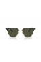 Ray-Ban RB4416 Nueva Clubmaster XL (53 - 20) / lentes de color Verde y Negro Gafas de sol de montura