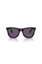 Ray-Ban RBR0502SF Caminante Inversa M (53 - 20) / Violeta y lentes de marco Negro, Gafas de sol