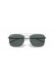 Ray-Ban RB3588 L (55 - 19) / Gris lentes y Gafas de sol de montura de Plata
