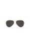 Ray-Ban RB3025 Aviator Clásico M (55 - 14) / lentes Negros y Gafas de sol de montura de Oro