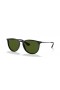 Ray-Ban RB4171 Erika Clásico M (54 - 18) / lentes de color Verde y Negro Gafas de sol de montura
