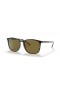 Ray-Ban RB4387F M (55 - 18) / Marrón y lentes de Tortuga Gafas de sol de montura