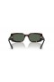 Ray-Ban RB4395 Kiliane Bio-Base de M (54 - 21) / lentes de color Verde y la Tortuga Gafas de sol de montura
