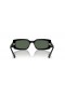 Ray-Ban RB4395 Kiliane Bio-Base de M (54 - 21) / lentes de color Verde y Negro Gafas de sol de montura
