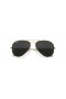 Ray-Ban RB3025 Aviator Clásico M (55 - 14) / lentes Negros y Gafas de sol de montura de Oro