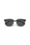 Ray-Ban RB4416 Nueva Clubmaster XL (53 - 20) / Gris y lentes de marco Negro, Gafas de sol