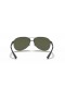 Ray-Ban RB3386 L (63 - 13) / lentes de color Verde y Plata Gafas de sol de montura
