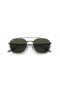 Ray-Ban RB3688 M (55 - 19) / lentes de color Verde y Plata Gafas de sol de montura