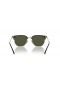Ray-Ban RB4416 Nueva Clubmaster XL (53 - 20) / lentes de color Verde y Negro Gafas de sol de montura