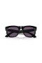 Ray-Ban RBR0502SF Caminante Inversa M (53 - 20) / Violeta y lentes de marco Negro, Gafas de sol