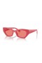 Ray-Ban RB4430 Zena Bio-Base de M (52 - 22) / Rosa lentes y Gafas de sol de montura Roja