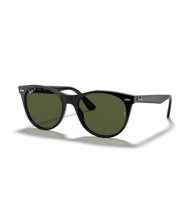 Ray-Ban RB2185 Wayfarer II ClÃ¡sica de L (55 - 18) / lentes de color Verde y Negro Gafas de sol de montura
