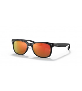 Ray-Ban RB9052SF Nuevo Caminante NiÃ±os M (50 - 15) / Naranja y lentes de marco Negro, Gafas de sol