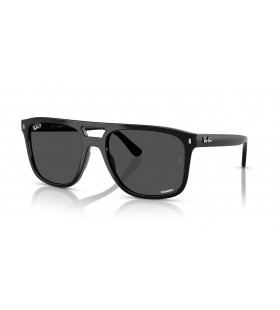 Ray-Ban RB2213CH Chromance XL (58 - 20) / Gris y lentes de marco Negro, Gafas de sol