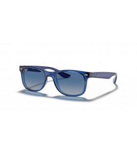 Ray-Ban RB9052S Nuevo Caminante de los NiÃ±os S (48 - 16) / Gris lentes y Gafas de sol de montura Azul