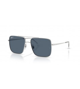 Ray-Ban RB3758 Ari Bio-Base de M (54 - 16) / Azul lentes y Gafas de sol de montura de Plata