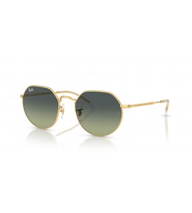 Ray-Ban RB3565 Jack M (51 - 20) / lentes de color Verde y Oro, Gafas de sol de montura