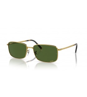 Ray-Ban RB3717 XL (57 - 18) / lentes de color Verde y Oro, Gafas de sol de montura