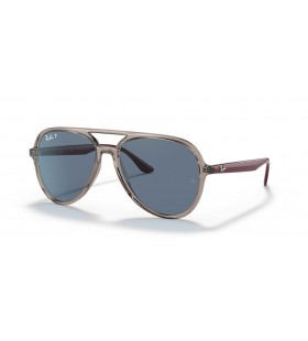 Ray-Ban RB4376 L (57 - 16) / lentes Azules y Gris Gafas de sol de montura