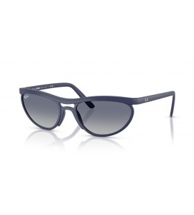 Ray-Ban RB4453 Depredador Liteforce XXL (59 - 20) / Gris lentes y Gafas de sol de montura Azul