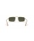 Ray-Ban RB3957 جولي S (49 - 20) / الأخضر العدسات الذهب الإطار النظارات الشمسية