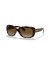 Ray-Ban RB4101 جاكي أوه م (58 - 17) / بني العدسات السلحفاة نظارات الإطار
