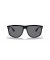 Ray-Ban RB4147 صديق ل (60 - 15) / رمادي العدسات و النظارات الشمسية الإطار الأسود