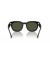 Ray-Ban RB0298S ميجا هوك لتر (53 - 21) / الأخضر العدسات و النظارات الشمسية الإطار الأسود