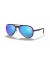Ray-Ban RB4320CH Chromance L (58 - 16) / الأزرق العدسات و النظارات الشمسية الإطار الأسود
