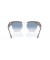 Ray-Ban RB0298S ميجا هوك لتر (53 - 21) / الأزرق العدسات رمادي نظارات الإطار