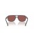 Ray-Ban RB4414M سكوديريا فيراري جمع ل (58 - 17) / الفضة العدسات رمادي نظارات الإطار