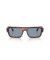 Ray-Ban RB4454 لوكاس الحيوي القائم XL (56 - 20) / الأزرق العدسات البني نظارات الإطار