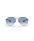 Ray-Ban RB3675 XL (58 - 14) / الأزرق العدسات و النظارات الشمسية الإطار الأسود
