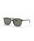 Ray-Ban RB2193 ليونارد م (53 - 18) / الأخضر العدسات و النظارات الشمسية الإطار الأسود