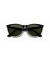 Ray-Ban RB2185 ابن السبيل الثاني الكلاسيكية L (55 - 18) / الأخضر العدسات و النظارات الشمسية الإطار الأسود