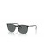 Ray-Ban RB9551S الاطفال S (48 - 16) / رمادي العدسات و النظارات الشمسية الإطار الأسود