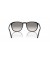Ray-Ban RB2203 L (55 - 20) / رمادي العدسات و النظارات الشمسية الإطار الأسود