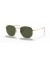 Ray-Ban RB3548 سداسية م (51 - 21) / الأخضر العدسات الذهب الإطار النظارات الشمسية