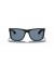 Ray-Ban RB4165 جاستن الكلاسيكية S (54 - 16) / الأزرق العدسات و النظارات الشمسية الإطار الأسود
