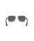 Ray-Ban RB3515 XXL (61 - 17) / الأخضر العدسات و النظارات الشمسية الإطار الفضي
